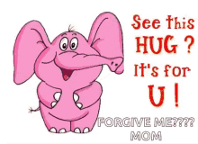Hug Elephant Hug GIF