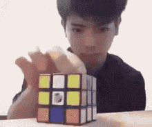 Waste Of Time Rubiks Cube GIF - Waste Of Time Rubiks Cube Master Of None GIFs