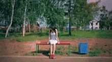 Ufo The Girl On The Bench GIF - Ufo The Girl On The Bench Abduction GIFs