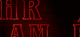 a red sign that says shri ya gam r.