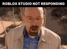 Roblox Studio Crashed Walter White GIF - Roblox Studio Crashed Studio Crashed Walter White GIFs