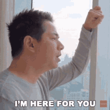 Im Here For You Delon GIF - Im Here For You Delon We Are Here GIFs