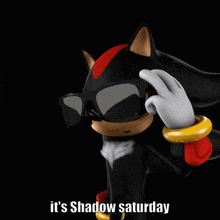 Saturday Shadow GIF - Saturday Shadow Shadow The Hedgehog GIFs