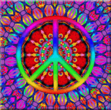 Trippy Peace GIF - Trippy Peace Colors GIFs