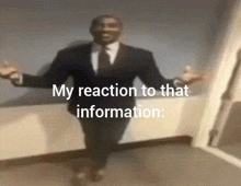 My Reaction To That Information Meme GIF