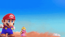 Mario Princess Peach GIF - Mario Princess Peach Super Mario Rpg Remake GIFs