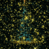 the letter r is in the middle of a starry background