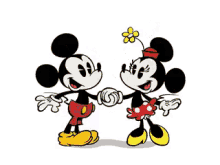 Kiss Mickey GIF - Kiss Mickey Minnie Mouse GIFs