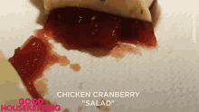 Chicken Cranberry Salad Same GIF - Chicken Cranberry Salad Same Cranberry GIFs