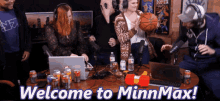 Minnmax Dance Party GIF - Minnmax Dance Party Welcome To Minnmax GIFs