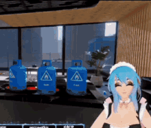 Maid Explosion GIF - Maid Explosion Silvervale GIFs