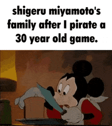nintendo pirate shigeru miyamoto miyamoto poor