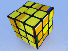 Small Berlin Rubiks Cube GIF
