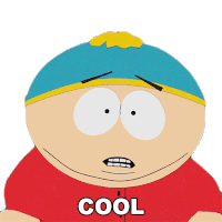 Cool Eric Cartman Sticker - Cool Eric Cartman South Park Stickers