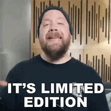 It'S Limited Edition Ryan Bruce GIF - It'S Limited Edition Ryan Bruce Fluff GIFs