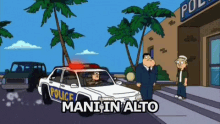 Mani In Alto Polizia American Dad GIF - Hands Up Police American Dad GIFs