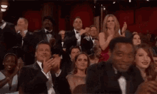 Chiwetel Ejiofor Standing Ovation GIF - Chiwetel Ejiofor Standing Ovation Brad Pitt GIFs