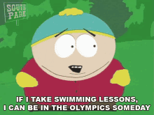 i can be in olympics someday eric cartman south park s2e8 summer sucks