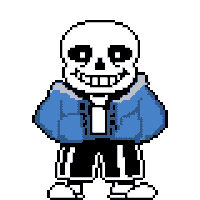 Shrug Png - Sans Pixel Art Gif,Sans Sprite Transparent - free transparent  png images 