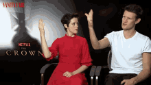 The Crown Netflix GIF - The Crown Netflix Queen And Duke GIFs