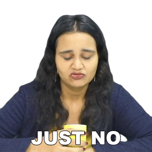 Just No Madhumita Sticker - Just No Madhumita Buzzfeed India Stickers