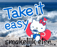 Take It Easy Hello Kitty GIF - Take It Easy Hello Kitty Cute GIFs