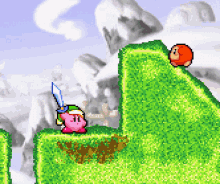 Kirby Nightmare In Dream Land GIF - Kirby Nightmare In Dream Land Waddle Dee GIFs