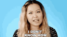 I Dont Know How Ellen Chang GIF - I Dont Know How Ellen Chang For3v3rfaithful GIFs