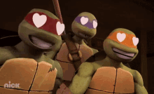 Heart Eyes GIF - Heart Eyes Teenage Mutant Ninja Turtles Hearts GIFs
