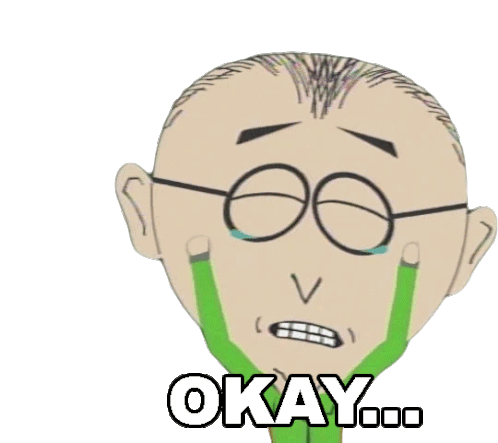Okay Mr Mackey Sticker - Okay Mr Mackey South Park Stickers