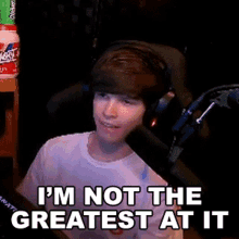 Im Not The Greatest At It Casey Kirwan GIF - Im Not The Greatest At It Casey Kirwan Im Not The Best At It GIFs