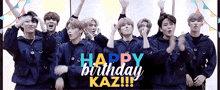 Happy Birthday Kaz Hbd Kaz GIF - Happy Birthday Kaz Hbd Kaz Kaz GIFs