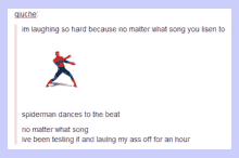 Spiderman Dances To The Beat GIF - Spiderman Dances To The Beat No Matter What Song GIFs