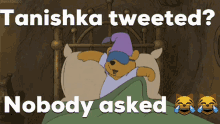 Tanishka Tweeted Nobody Asked GIF - Tanishka Tweeted Nobody Asked GIFs