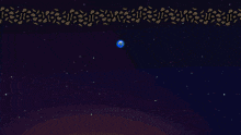 a cartoon drawing of the earth with a smiley face