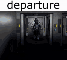 elevator departure