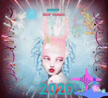 Happy New Year Colourfull GIF - Happy New Year Colourfull 2020 GIFs