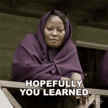 Hopefully You Learned Your Lesson Agnes GIF - Hopefully You Learned Your Lesson Agnes Ruthless GIFs