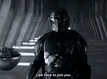 The Mandalorian I Am Here To Join You GIF