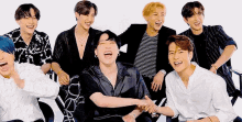 got7 group kpop laugh clap