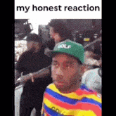 My Honest Reaction My Reaction To That Information GIF - My Honest Reaction My Reaction To That Information Tyler The Creator GIFs