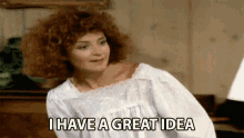 i have a great idea mary jo shively annie potts designing women i have an idea