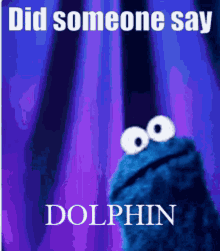 Dis Someone Say Dolphin Sesame Street GIF - Dis Someone Say Dolphin Sesame Street Muppet GIFs