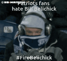 Patriots Fans Hate GIF - Patriots Fans Hate Bill Belichick GIFs