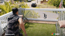 Jumping Over The Fence Thomas Magnum GIF - Jumping Over The Fence Thomas Magnum Jay Hernandez GIFs