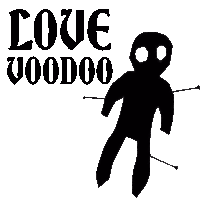 Voodoo Love Voodoo Sticker - Voodoo Love Voodoo Voodoo Doll Stickers