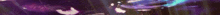 a blurry picture of a person 's face in a dark room with purple and blue lights .