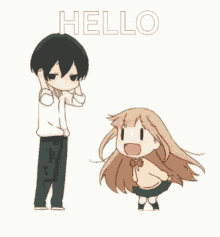 Anime Hello GIFs  Tenor