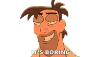 a cartoon of a man with a beard and the words as sh * t