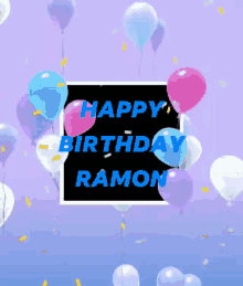 Happy Birthday Ramon Name GIF